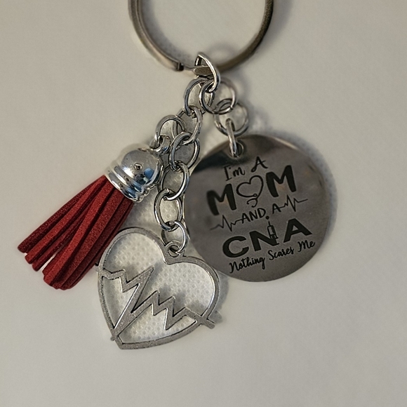 NEW! Heartbeat 💗 Keychain/Bag 🎒👜 Charm ~ Doctor Medical CNA RNA 🏥⚕️🩺👩‍⚕️ - Picture 12 of 13